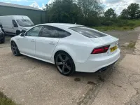 Used Audi A7 Black Edition 2016 White Hatchback