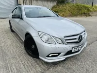 Used Mercedes E350 2010 Silver Coupe