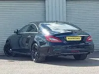Used Mercedes CLS220 AMG line 177 HP (130 kW) 2017 Black Coupe