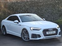 Used Audi A5 S-Line 163 HP (119 kW) 2021 White Coupe