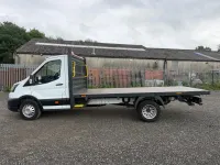 Used Ford Transit 130 HP (95 kW) 2023 White Cabriolet