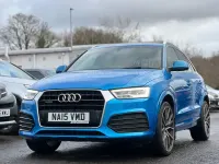 Used Audi Q3 S-line plus 150 HP (110 kW) 2015 Blue SUV