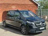 Used Mercedes V220 AMG line 163 HP (119 kW) 2023 Black MPV