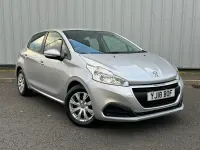 Used Peugeot 208 Access 100 HP (73 kW) 2018 Silver Hatchback
