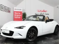 Used Mazda MX5 Inclusive 131 HP (96 kW) 2016 White Cabriolet