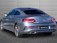 Used Mercedes C200 AMG line 184 HP (135 kW) 2022 Selenite grey Coupe