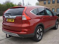 Begagnad Honda CR-V EX 2017 Röd SUV