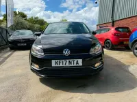 Used VW Polo Edition 90 HP (66 kW) 2017 Black Hatchback