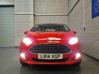 Used Ford Fiesta Zetec 2014 Red Hatchback
