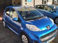 Used Peugeot 107 68 HP (50 kW) 2011 Blue Hatchback