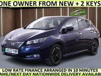 Used Nissan Leaf N-Connecta 110 kW (150 HP) 2023 Blue Hatchback
