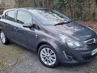 Begagnad Vauxhall Corsa 100 HK (73 kW) 2013 Grå Halvkombi