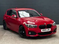 Used BMW 116 M Sport 116 HP (85 kW) 2019 Red Hatchback