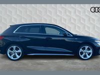 Used Audi A3 S-Line 108 HP (79 kW) 2024 Black Hatchback