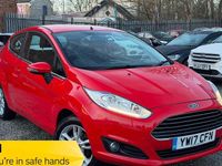 Used Ford Fiesta Zetec 82 HP (60 kW) 2017 Red Hatchback