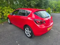 Used Vauxhall Astra Family 115 HP (84 kW) 2012 Red Hatchback