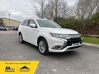 Used Mitsubishi Outlander P-HEV 2019 White Estate