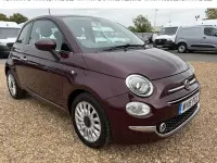 Used Fiat 500 Lounge 103 HP (75 kW) 2016 Red Hatchback