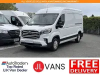 Used Maxus V90 163 HP (119 kW) 2024 White Van