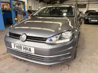 Used VW Golf VII SE 125 HP (91 kW) 2018 Grey Hatchback