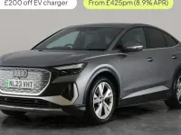 Used Audi Q4 Sportback e-tron S-Line 150 kW (204 HP) 2023 Grey SUV