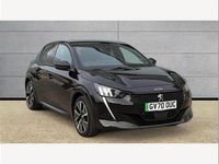 Used Peugeot e-208 Premium 100 kW (136 HP) 2021 Black Hatchback