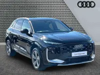 New Audi Q3 S-Line 2026 Mythos black, metallic SUV