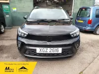 Used Vauxhall Crossland Ultimate 120 HP (88 kW) 2022 Black SUV