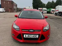 Used Ford Focus Titanium 2014 Red Hatchback