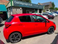 Used Toyota Yaris Sport 99 HP (72 kW) 2015 Red Hatchback