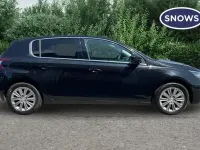 Used Peugeot 308 Allure Premium 131 HP (96 kW) 2021 Black Hatchback