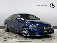 Used Mercedes C200 AMG Line Premium 2019 Blue Coupe