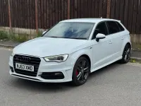 Used Audi A3 Sportback S-Line 184 HP (135 kW) 2013 White Hatchback