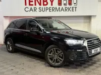 Used Audi Q7 S-Line 272 HP (200 kW) 2018 Black SUV