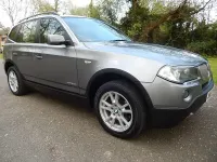 Used BMW X3 2009 Sparkle grey metallic SUV
