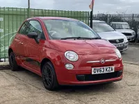 Gebraucht Fiat 500 Pop 69 PS (50 kW) 2013 Rot Kleinwagen