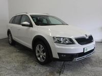 Used Skoda Octavia Scout 4x4 2017 White Estate