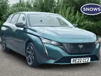 Used Peugeot 308 Allure Premium 131 HP (96 kW) 2022 Avatar blue Estate