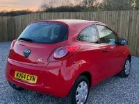 Used Ford Ka Studio 69 HP (50 kW) 2014 Red Hatchback