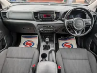 Used Kia Sportage 114 HP (83 kW) 2016 Arctic white SUV
