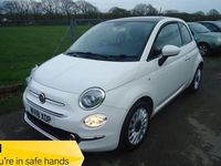 Used Fiat 500 Lounge 69 HP (50 kW) 2018 White Hatchback