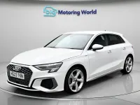 Used Audi A3 S-Line 150 HP (110 kW) 2023 White Sedan