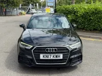 Used Audi A3 S-Line 150 HP (110 kW) 2017 Black Hatchback