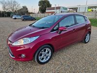 Used Ford Fiesta Zetec 2012 Red Hatchback