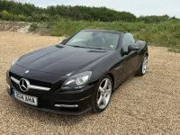 Used Mercedes SLK250 AMG 204 HP (150 kW) 2013 Black Cabriolet