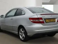 Used Mercedes CLC200 SE 122 HP (89 kW) 2009 Silver Coupe