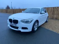 Used BMW 116 M Sport 2014 White Hatchback
