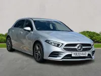 Used Mercedes A200 AMG line 2020 Silver Hatchback