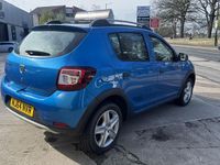 Used Dacia Sandero Stepway Ambiance 2014 Blue Hatchback