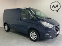 Used Ford Transit Custom Limited 130 HP (95 kW) 2022 Blue Van